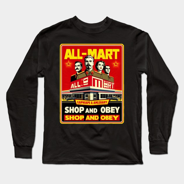 Shop and Obey Long Sleeve T-Shirt by Jason's Finery